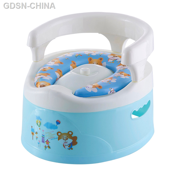 青蛙嘟迪軟墊舒適安全座便器藍色