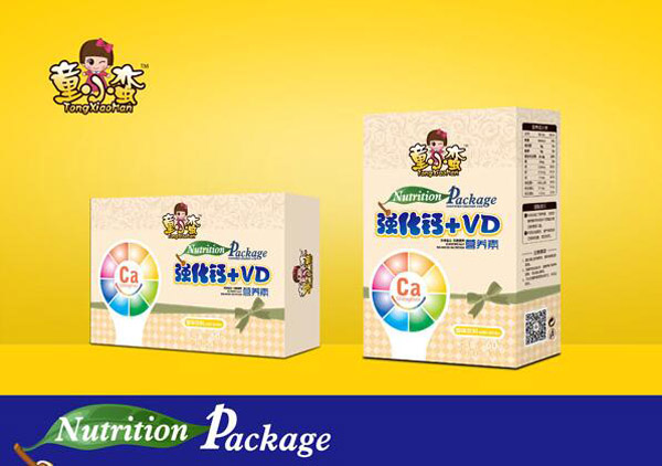 童小蠻強(qiáng)化鈣+VD營養(yǎng)素盒裝