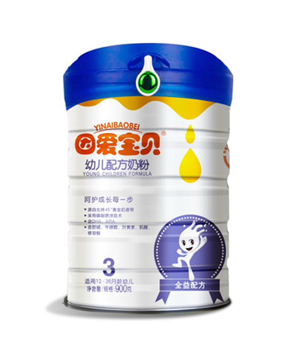 因愛寶貝幼兒配方奶粉3段900g