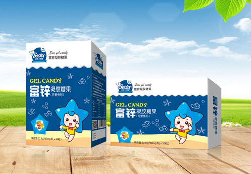 小萌星富鋅凝膠糖果盒裝(可愛(ài)魚(yú)形)