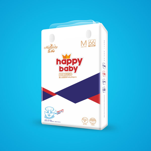 樂(lè)兒超強(qiáng)吸芯體紙尿褲M66