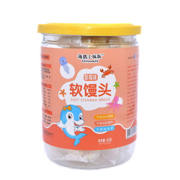 海底小縱隊軟饅頭草莓味