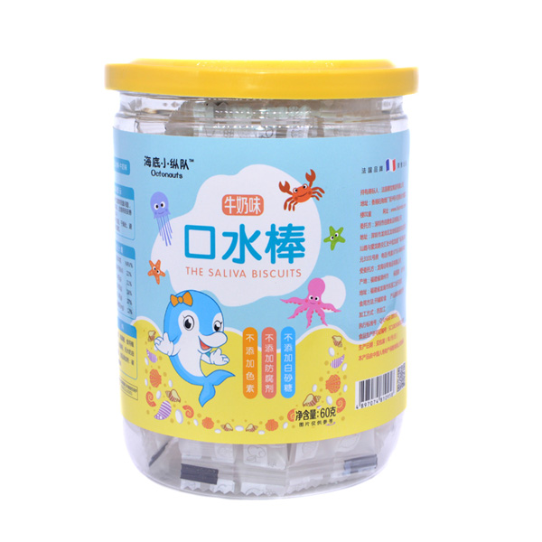 海底小縱隊口水棒牛奶味