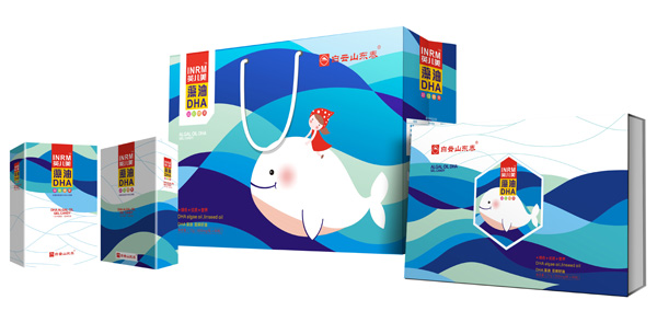白云山東泰DHA藻油凝膠糖果禮盒裝