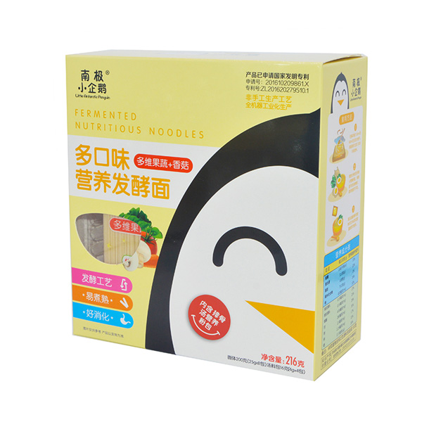 南極小企鵝多口味營(yíng)養(yǎng)發(fā)酵面多維果蔬+香菇