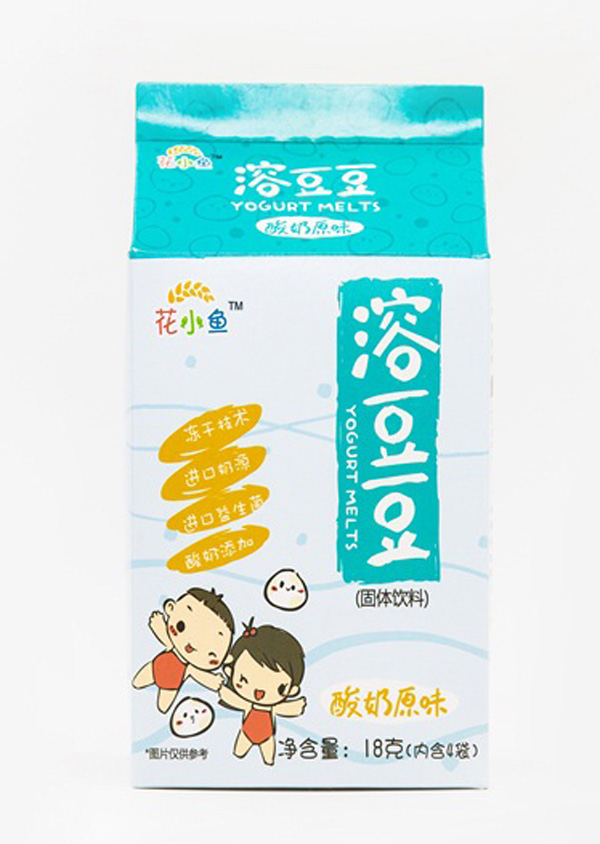 花小魚溶豆豆(酸奶原味)18g