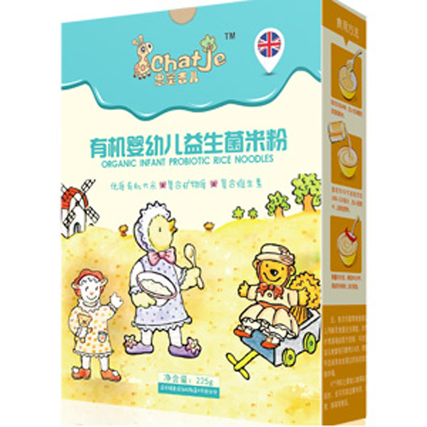 SChatJe思蜜吉兒益生菌有機(jī)米粉(盒裝)