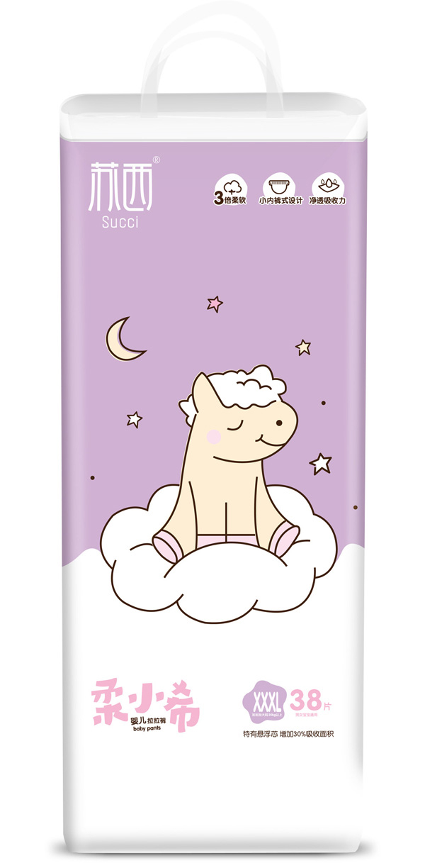 柔小希拉拉褲XXXL(38)片