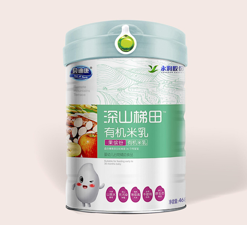 貝迪康深山梯田有機(jī)米乳-果繽紛配方