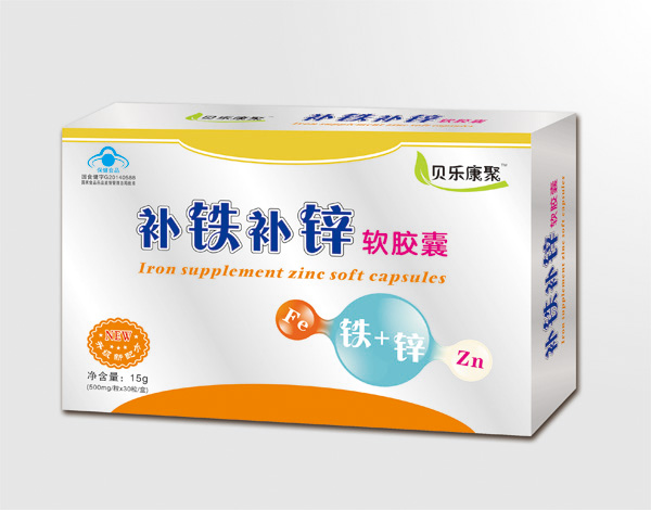 貝樂康聚補鐵補鋅-軟膠囊