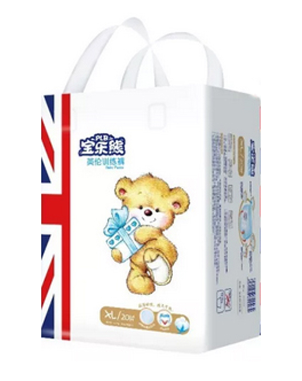 寶樂熊英倫訓練褲XL