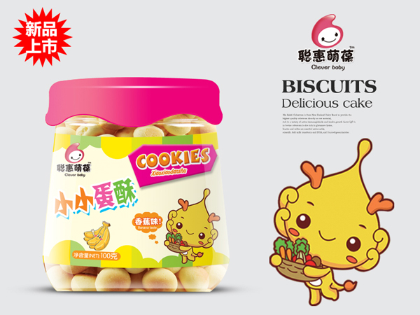 聰惠萌葆小小蛋酥-香蕉味