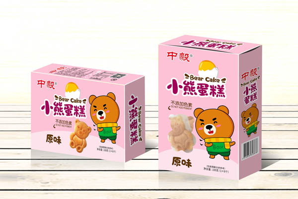 中毅小熊蛋糕-原味