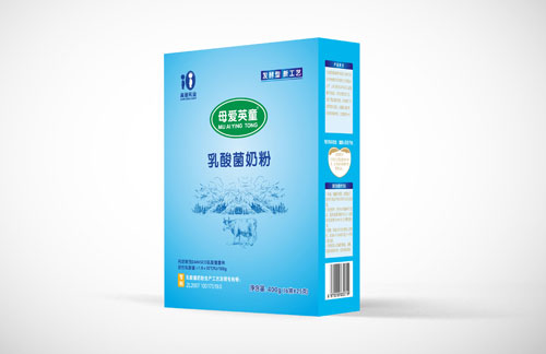 母愛(ài)英童乳酸菌牛奶粉400g