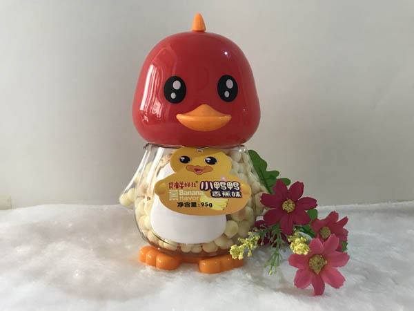 樣樣佳大卡通小鴨鴨小饅頭香蕉味紅色.jpg 樣樣佳大卡通小鴨鴨小饅頭香蕉味紅色.jpg