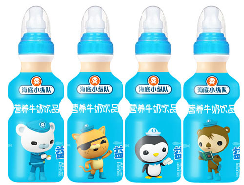 海底小縱隊益生元營養(yǎng)牛奶飲品(原味)