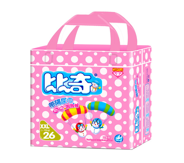 比奇帶隔尿巾防疹啦啦褲XXL