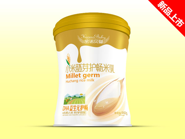 金諾貝嬰小米胚芽護(hù)暢米乳-DHA益生元護(hù)暢聽(tīng)裝