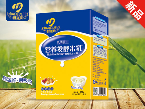 酵立美營(yíng)養(yǎng)發(fā)酵米乳-核桃紅棗(盒裝)