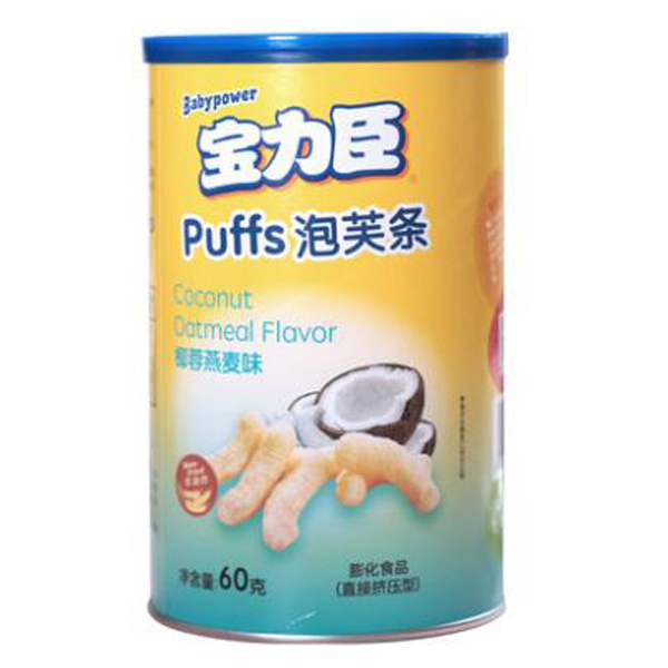 寶力臣電商裝椰蓉燕麥味泡芙條60g.jpg 寶力臣電商裝椰蓉燕麥味泡芙條60g.jpg