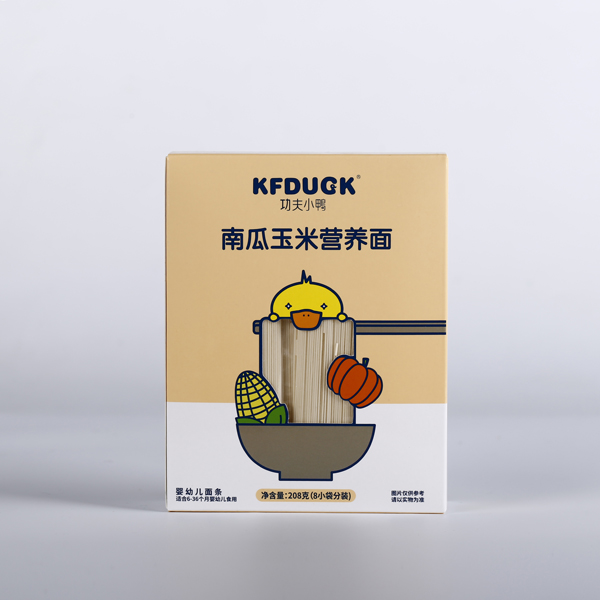 功夫小鴨南瓜玉米營養(yǎng)面