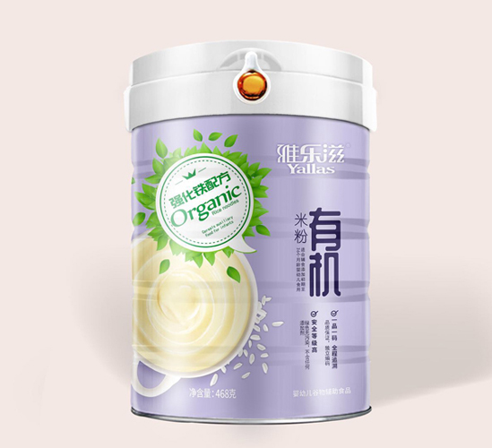 雅樂滋強(qiáng)化鐵配方有機(jī)米粉