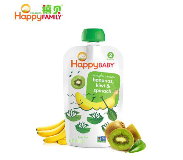 禧貝獼猴桃香蕉菠菜泥