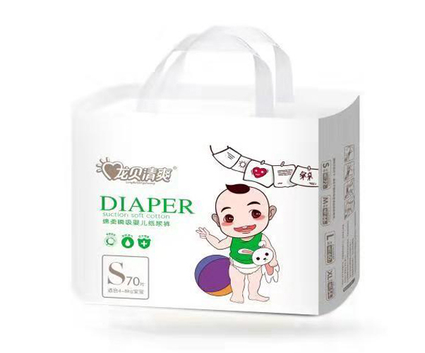 龍貝清爽綿柔瞬吸嬰兒紙尿褲S70