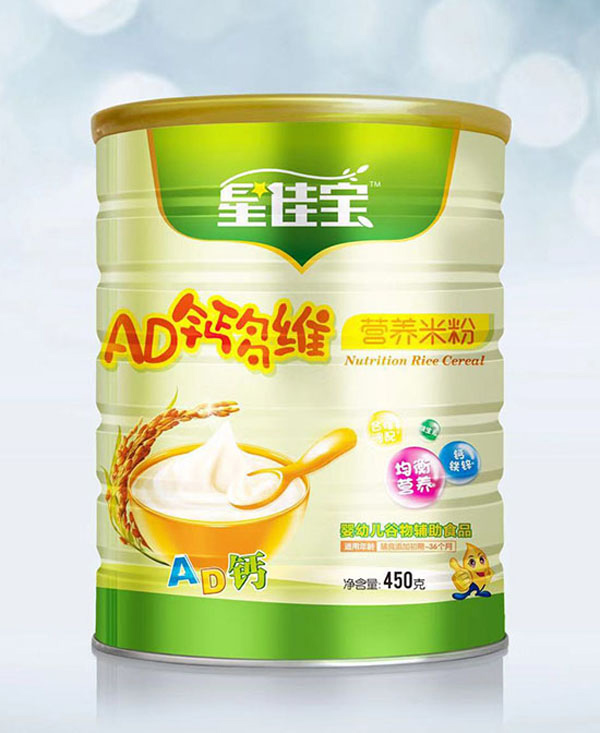 星佳寶AD鈣多維營養(yǎng)米粉