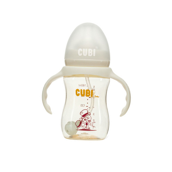 CUBI時尚系列PPSU純潔白奶瓶180ML