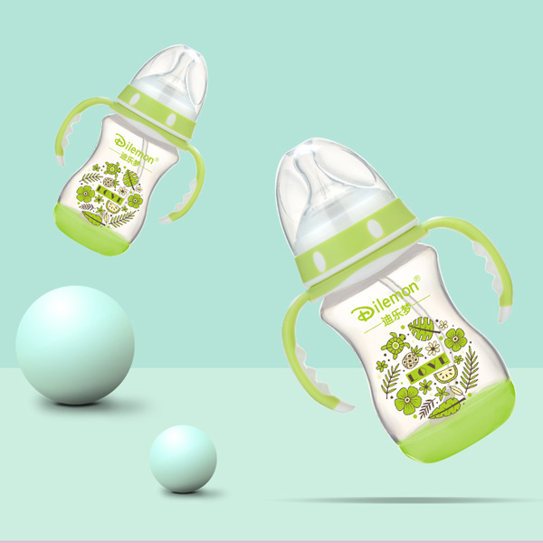 迪樂夢PP奶瓶5138綠色