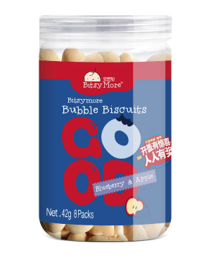 寶思加泡泡餅干-藍(lán)莓蘋(píng)果味