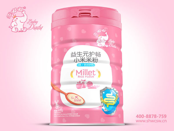 乖嘟嘟益生元護(hù)暢小米米粉-鐵鋅鈣