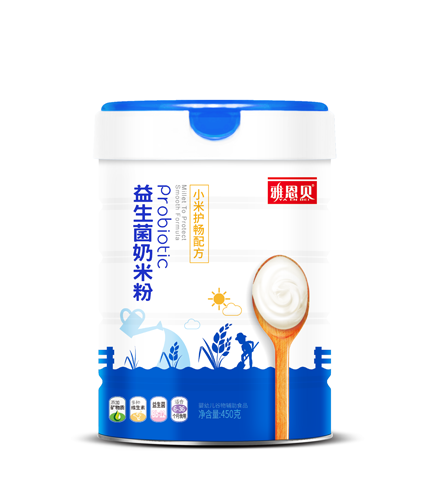 雅恩貝小米護暢益生菌奶米粉