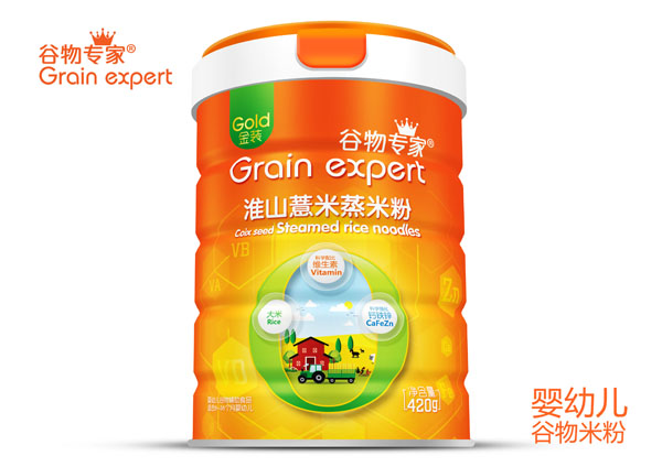 谷物專家淮山薏米蒸米粉