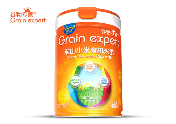 谷物專家淮山小米有機米乳