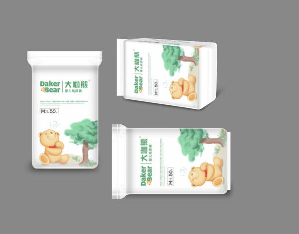 大咖熊嬰兒紙尿褲M50