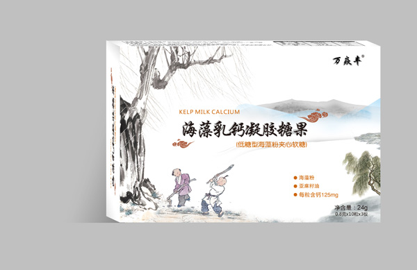 萬焱豐海藻乳鈣凝膠糖果