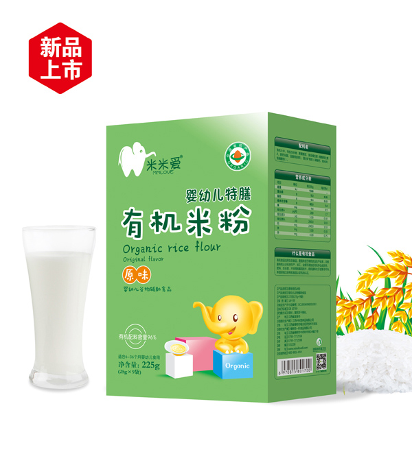 米米愛有機(jī)米粉 原味 盒裝