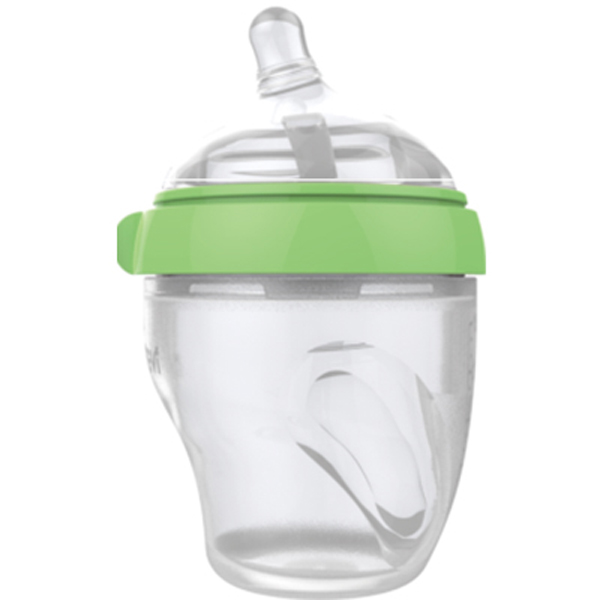 新貝廣口徑硅膠奶瓶(150ml