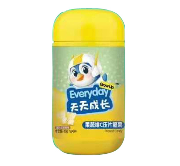綠健園天天成長 果蔬維C壓片糖果