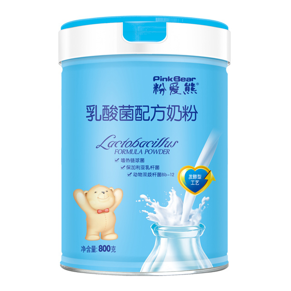 粉愛熊乳酸菌配方奶粉
