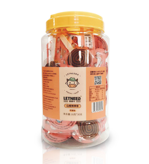 萊萊牛山楂棒棒卷(蘋果味)