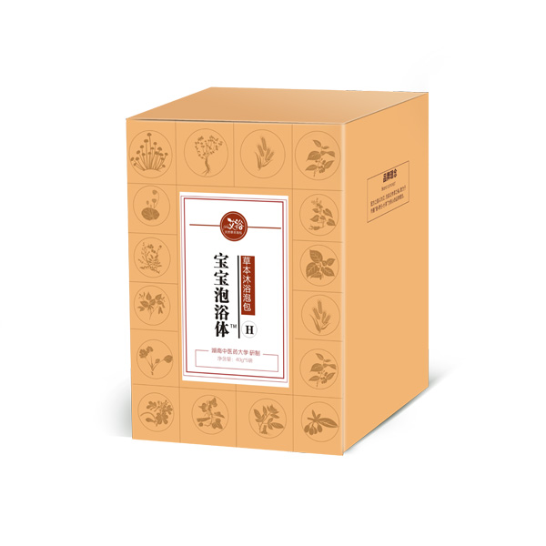 艾裕寶寶泡浴體草本沐浴泡包-風(fēng)寒盒裝