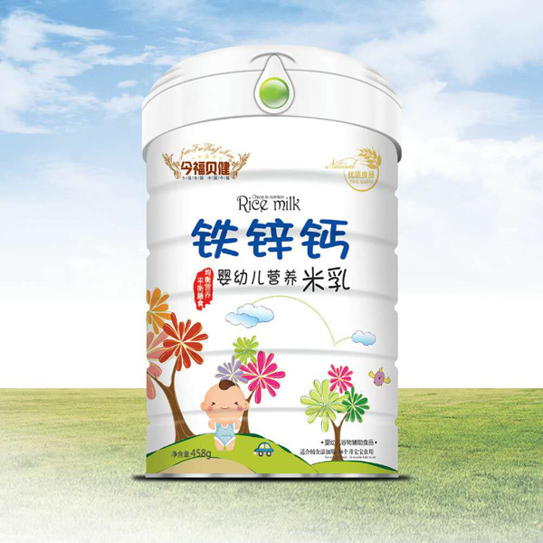 今福貝健嬰幼兒營(yíng)養(yǎng)米乳聽裝(鐵鋅鈣)