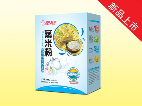 倍樂(lè)媽咪蒸米粉盒裝225克(鐵鋅鈣)