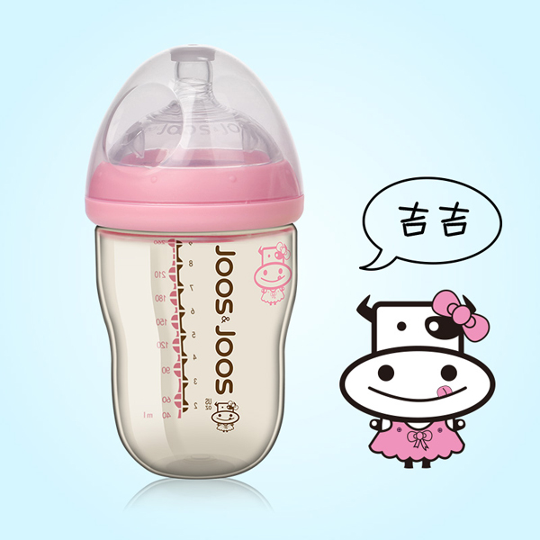 吉子天然母乳PPSU吸管奶瓶 260ml 粉色(吉吉).jpg 吉子天然母乳PPSU吸管奶瓶 260ml 粉色(吉吉).jpg