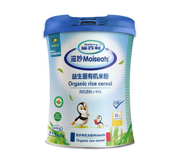 施百利益生菌有機(jī)米粉