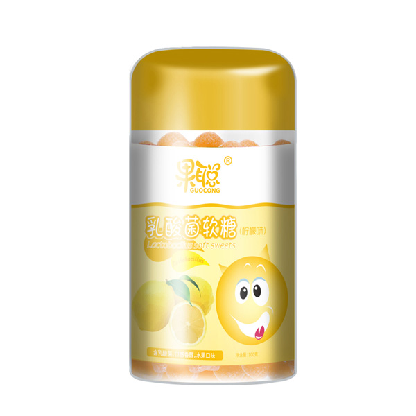 果聰乳酸菌軟糖檸檬味