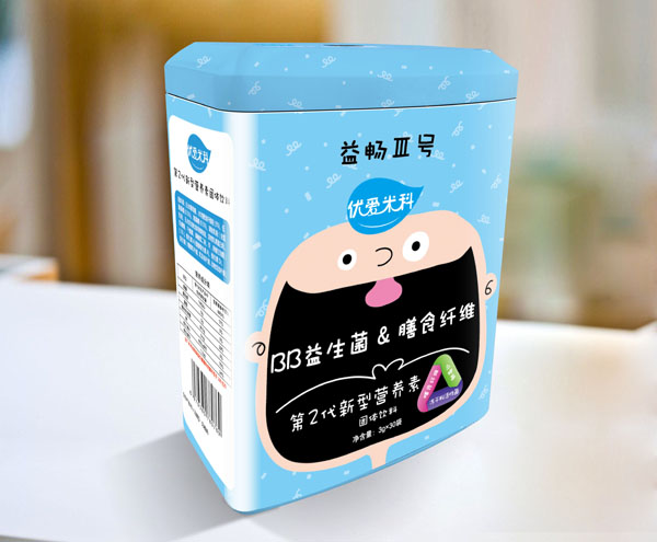 優(yōu)愛米科BB益生菌膳食纖維第2代新型營養(yǎng)罐裝素